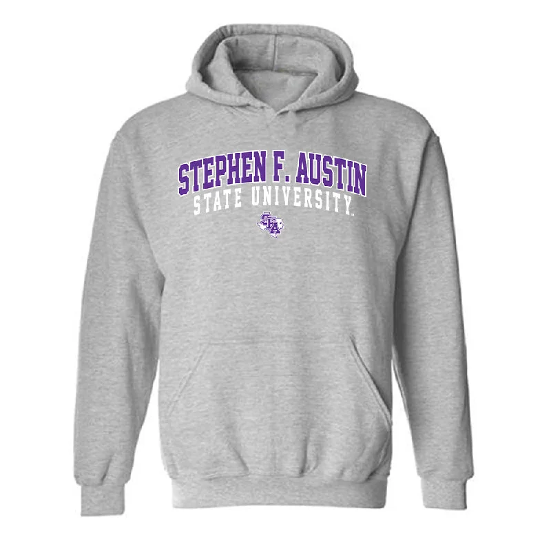 SFA - NCAA Women's Soccer : Ella Morgan - Hooded Sweatshirt Hoodie with Print Artistic Unique