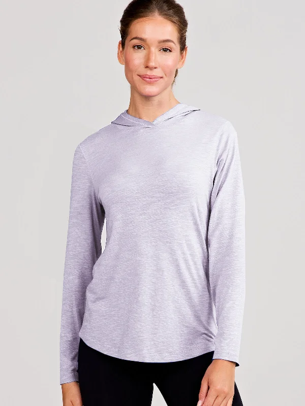 Recess Lightweight Hoodie Hoodie with Hem Patch Decorative Personalized