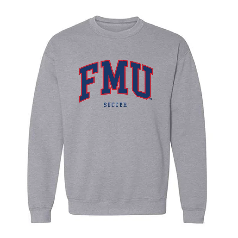 Francis Marion - NCAA Women's Soccer : Izzy Ashley - Crewneck Sweatshirt Hoodie with Frayed Bohemian Relaxed