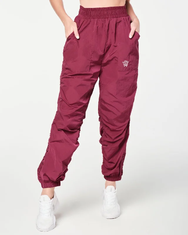 Zumba Prep Woven Track Pants High-Waist Trousers