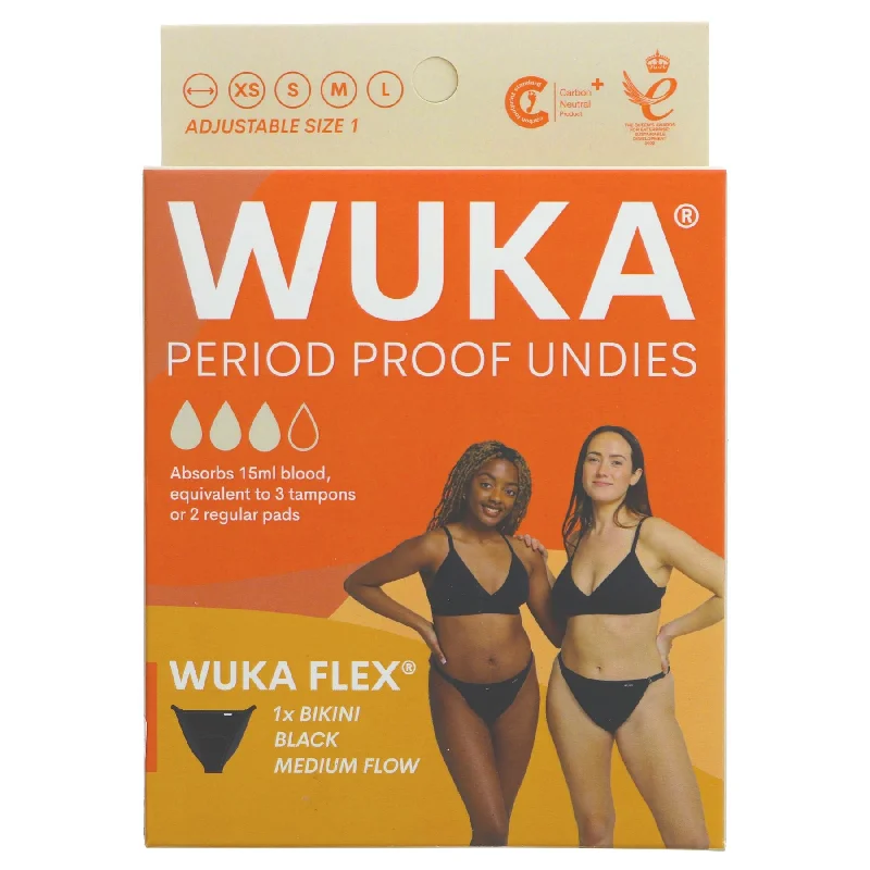 Wuka | Period Pant Medium Flow XS-L - Adjustable period pant | single Relaxed Fit Trousers