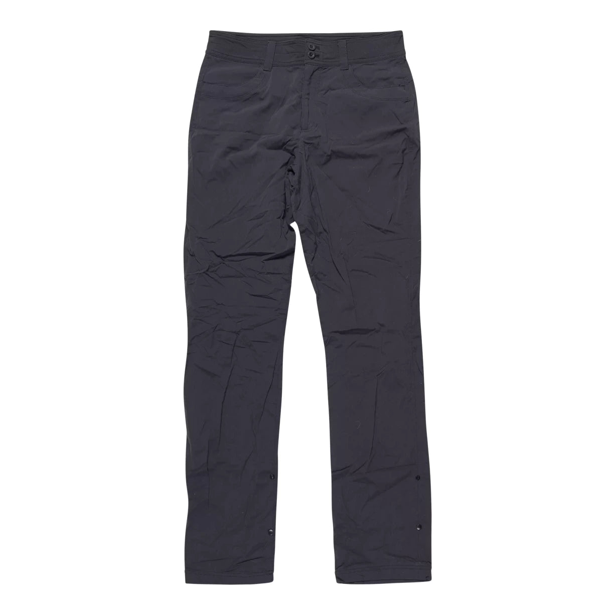 Eddie Bauer Sightscape Horizon Convertible Roll-Up Pants- Women's Chic Black Leggings
