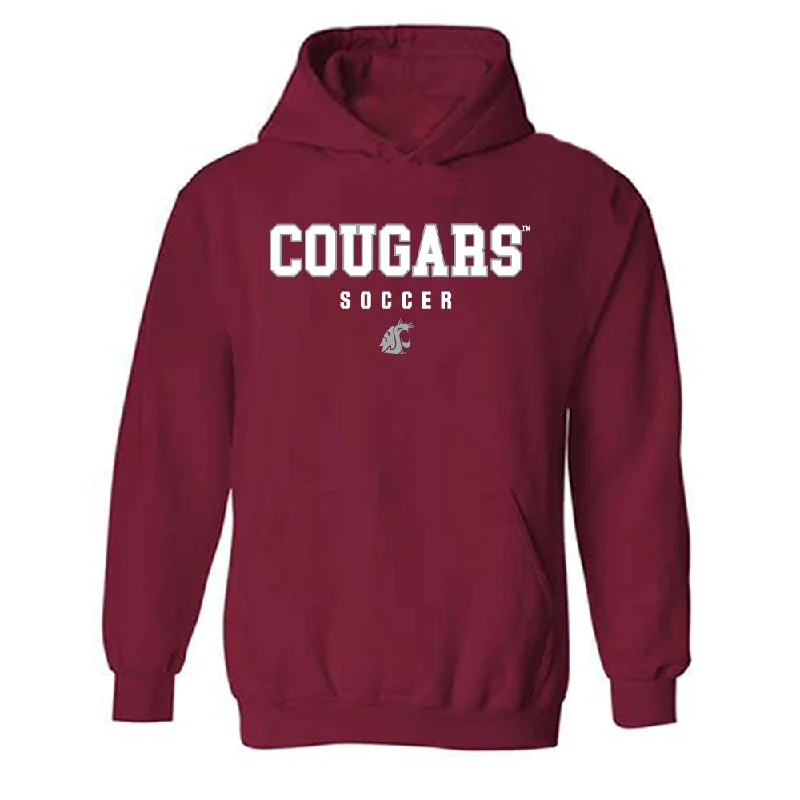 WSU - NCAA Women's Soccer : Nadia Cooper - Classic Shersey Hooded Sweatshirt Hoodie with Hood Adjustable Protection
