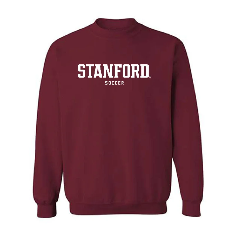 Stanford - NCAA Women's Soccer : Maryn Wolf - Classic Shersey Crewneck Sweatshirt Hoodie with Magnetic Closure Innovative Modern