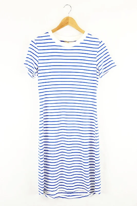 Height Of Fashion Blue And White Dress XS Tunics Trousers formal