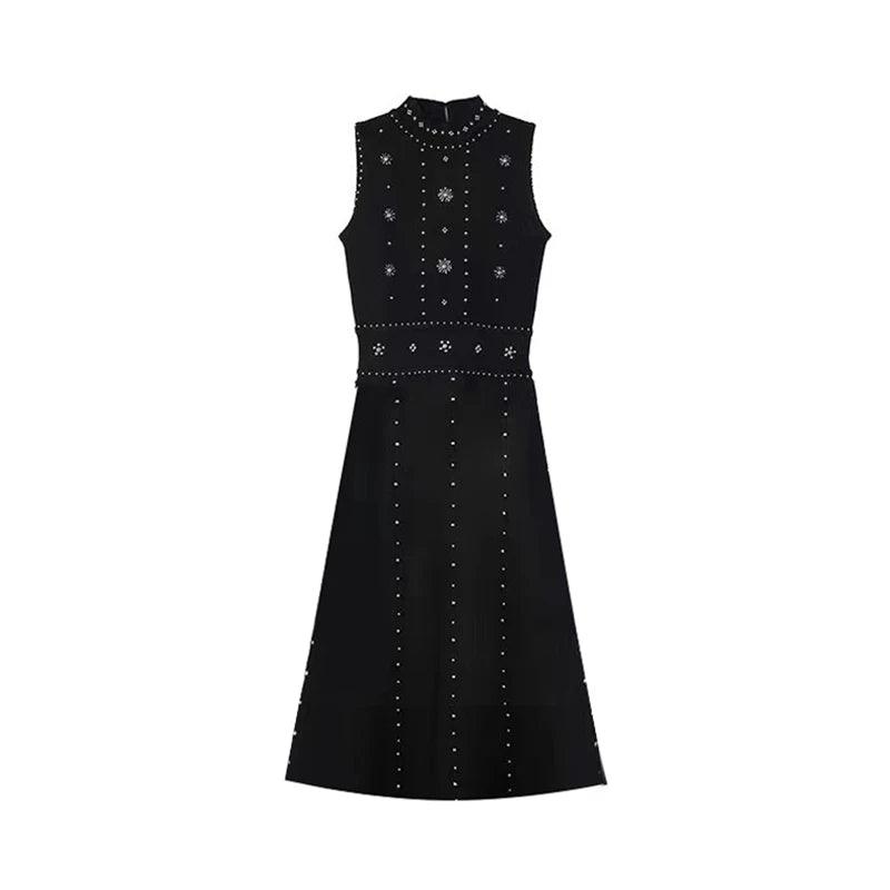 Long black dress