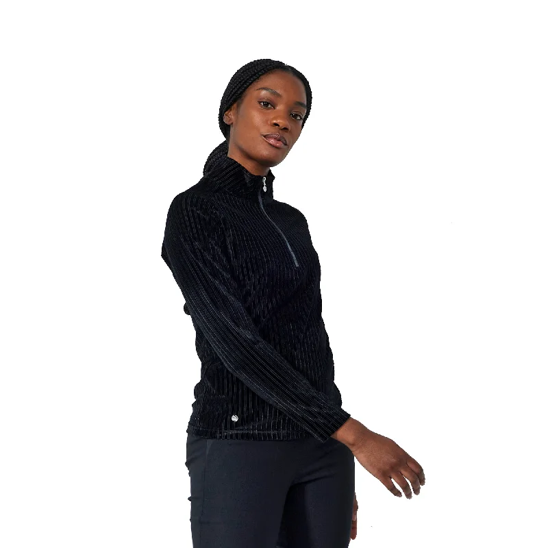 Daily Sports Trinity Half-Zip Womens Golf Pullover Polo Neck Sweater