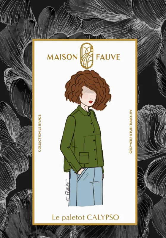 Calypso Jacket - Sewing Pattern | Maison Fauve Mesh Jacket Canvas Jacket Denim Jacket