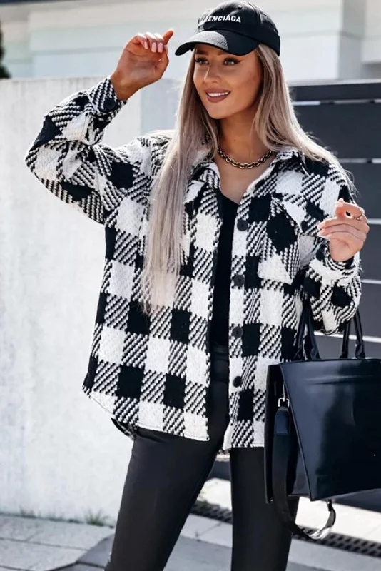 Oversized Boyfriend Style Jacket Nylon Jacket Polyester Jacket Spandex Jacket