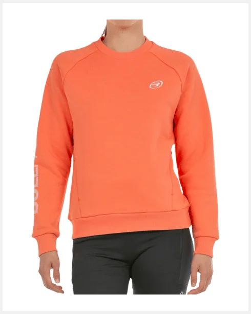 Bullpadel Natas Sweater Orange Welt Pockets Slit Pockets Flap Pockets