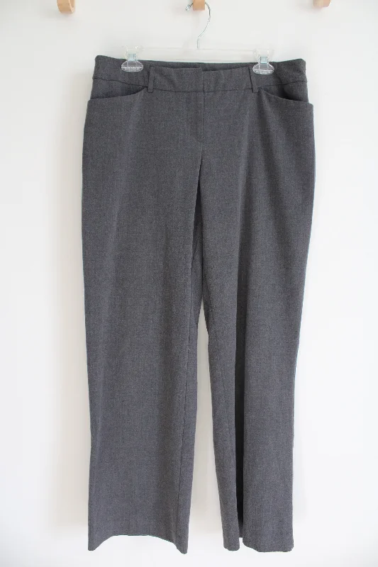 Fashion Bug Gray Trouser Pant | 12 Petite Trousers Handmade Artisanal