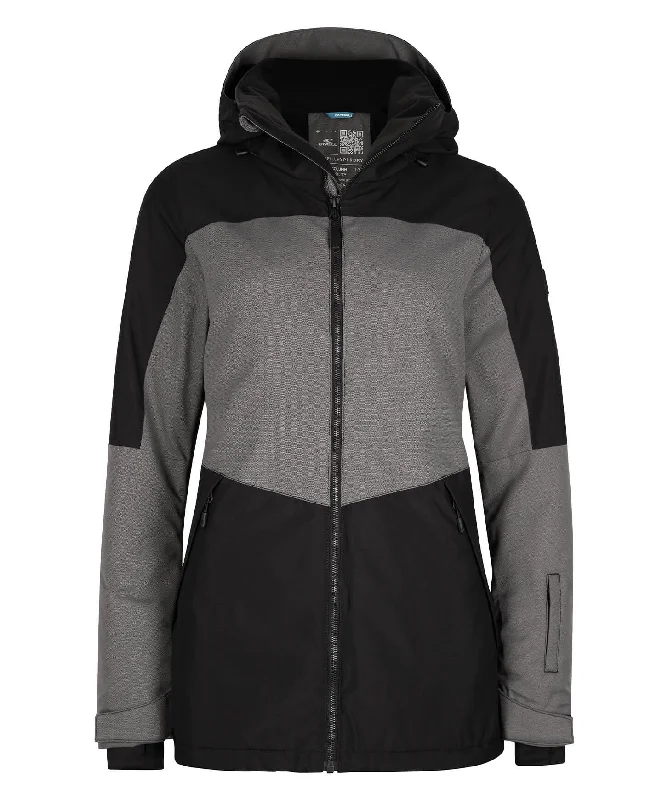 Women's Halite Snow Jacket - Black Out Herringbone Jacket Checkered Jacket Solid Jacket