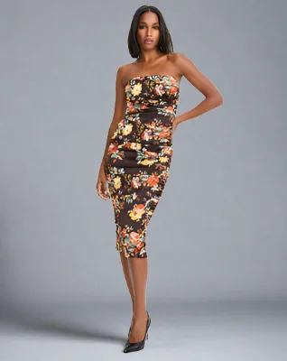 Veronica Beard KUPA FLORAL-PRINT DRESS