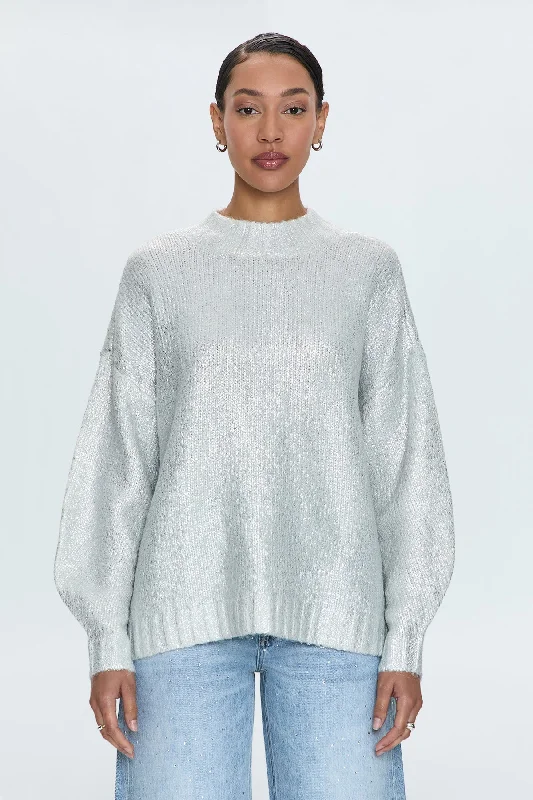 CARLEN SWEATER Rayon Fabric Velvet Fabric Corduroy Fabric