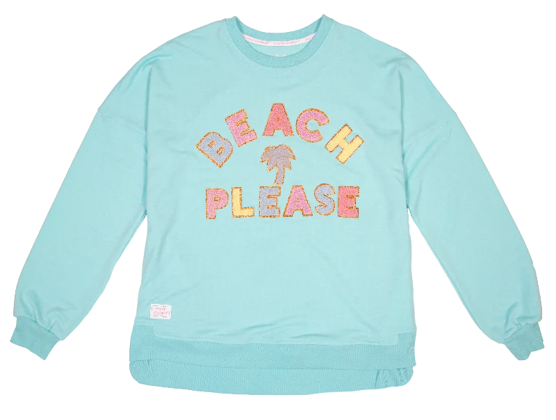 SPARKLE BEACH PULLOVER-SIMPLY SOUTHERN Oversized Cozy Pullover