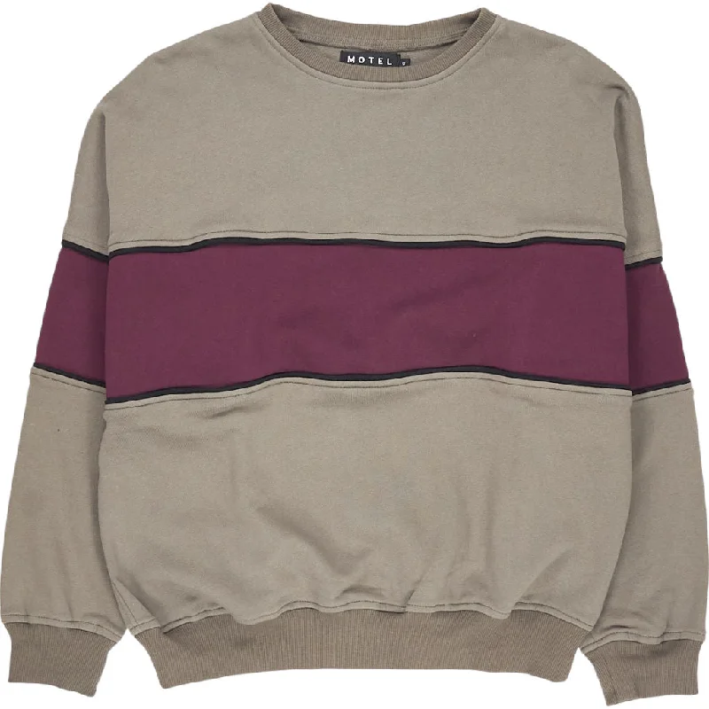 Motel Cloudburst Oxblood Samara Sweater Soft Cozy Warm