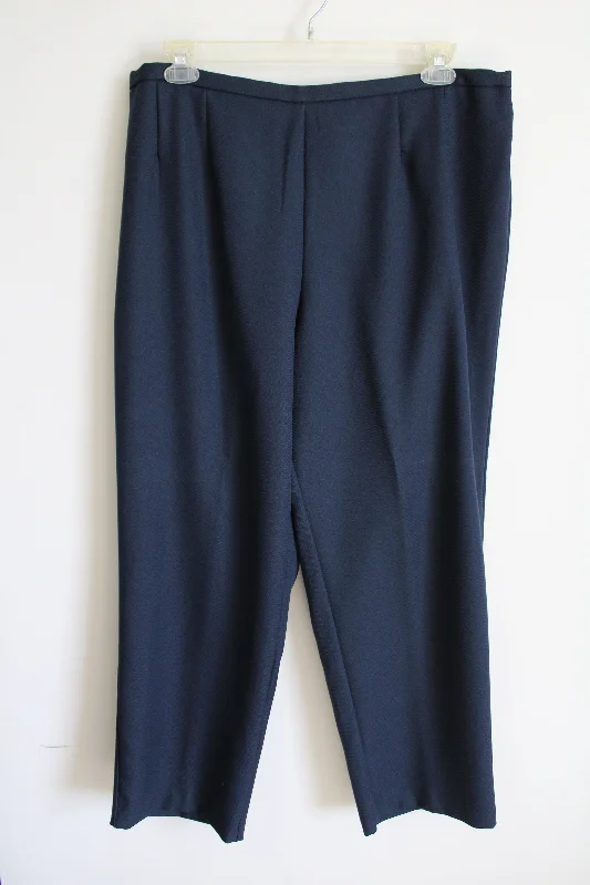 Dark Navy Blue Trouser Pants | 20W Trousers versatile all-occasion
