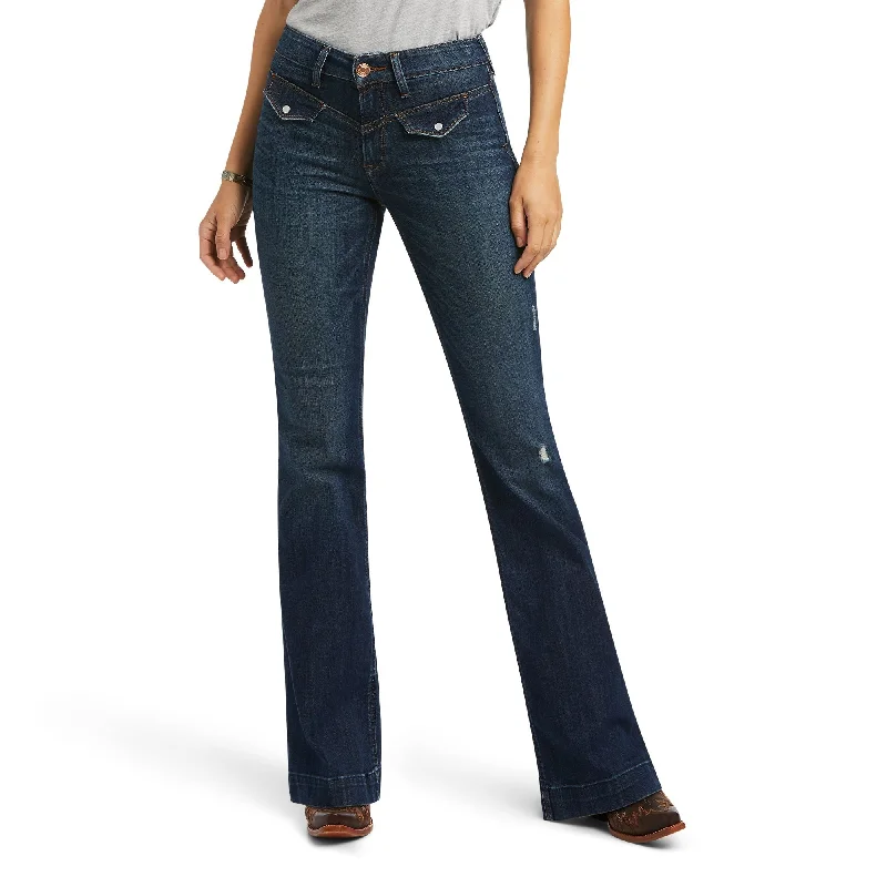 Ariat Ladies Slim Trouser Bessie Pacific XLong Trousers Recommended Stylist