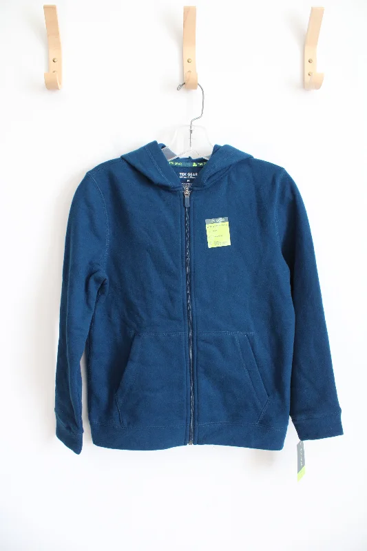 NEW Tek Gear Blue Ultrasoft Fleece Jacket | M Chenille Jacket Brocade Jacket Lace Jacket