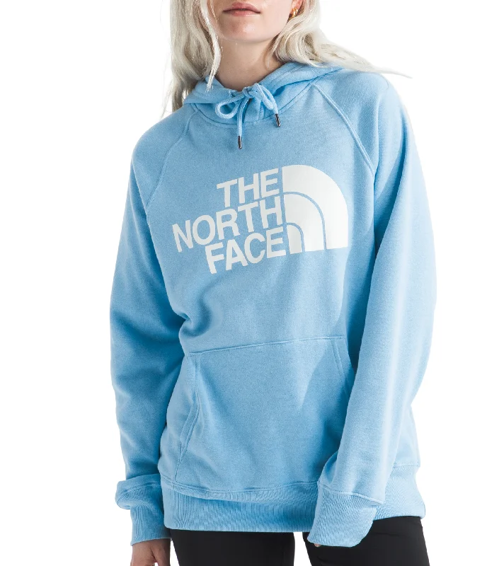 Women’s Half Dome Pullover Hoodie Ruffled Neck Pullover