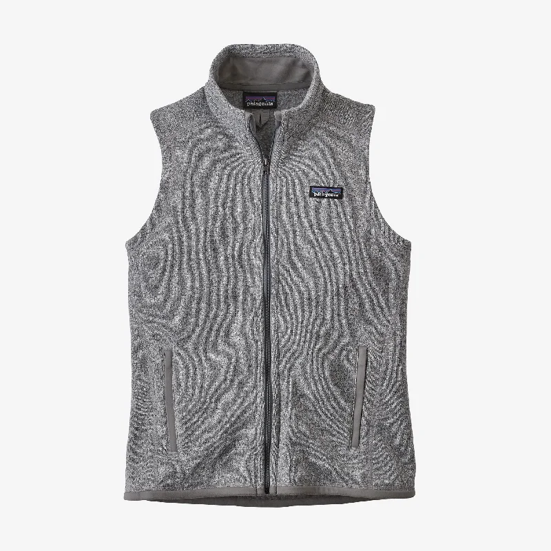 Polar Mujer Sin Mangas Better Sweater® Vest Real Fur Shearling Chenille