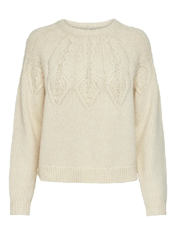 Only Olla - Pullover strik Mock Neck Pullover