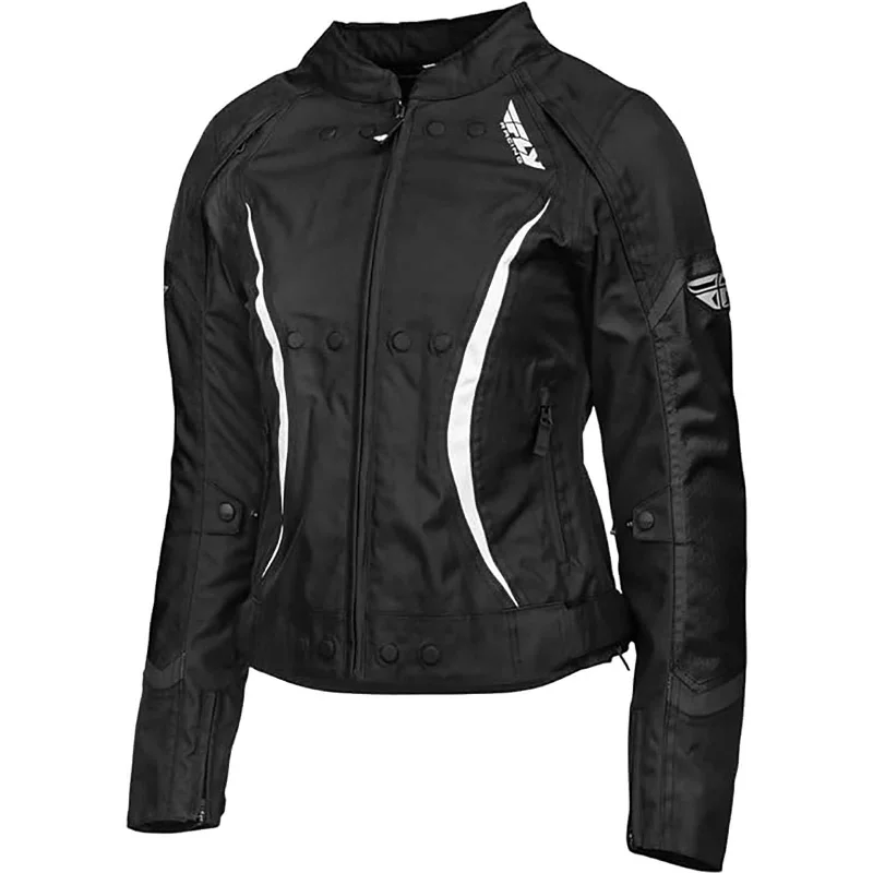 Fly Racing Butane Women's Street Jackets (New - Flash Sale) Nylon Fabric Polyester Fabric Spandex Fabric