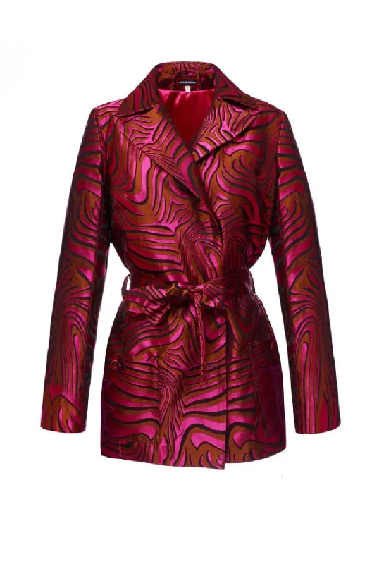 RASPBERRY MARILYN JACKET Mesh Jacket Canvas Jacket Denim Jacket