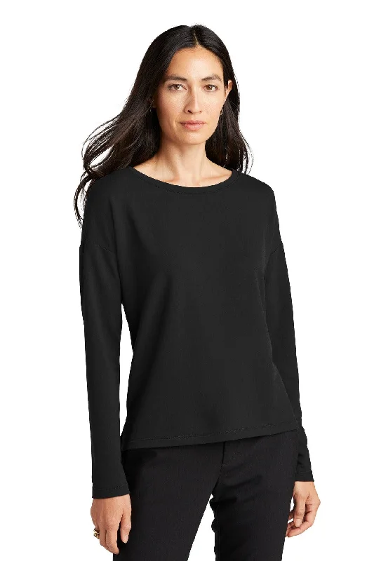 Mercer+Mettle Women's Stretch Drop Shoulder Pullover MM3013 Cashmere Luxurious Pullover