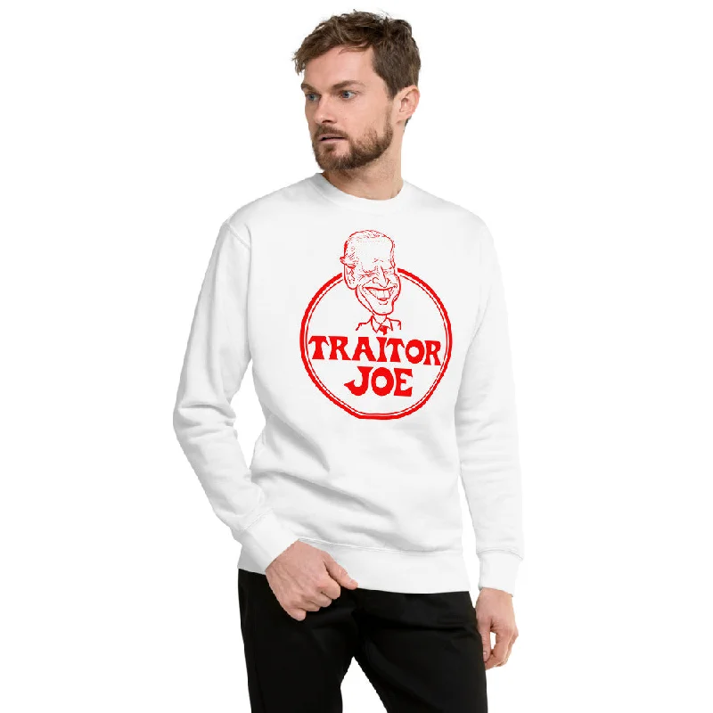 Traitor Joe Unisex Fleece Pullover Leg Sleeve Comfort