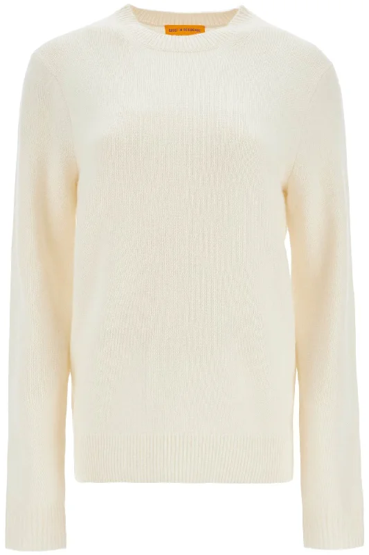 Cashmere Crewneck Pullover Bell Sleeve Stylish
