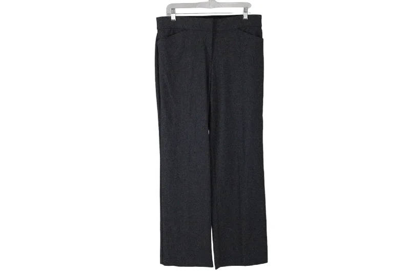 Dana Buchman Gray Trousers | 12 Trousers cozy comfortable