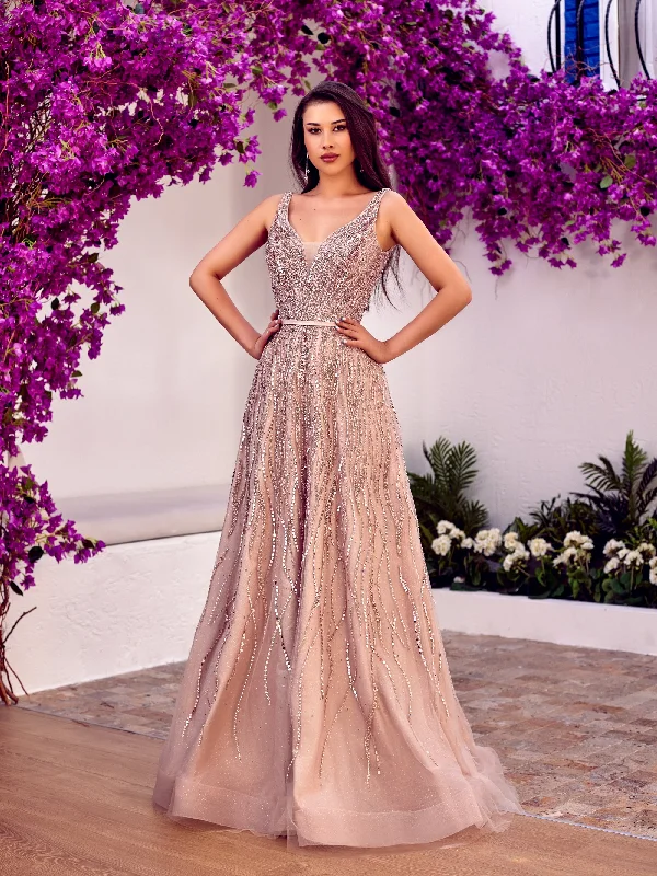 MODESSA COUTURE M20344 DRESS SIZE 12 ONLY