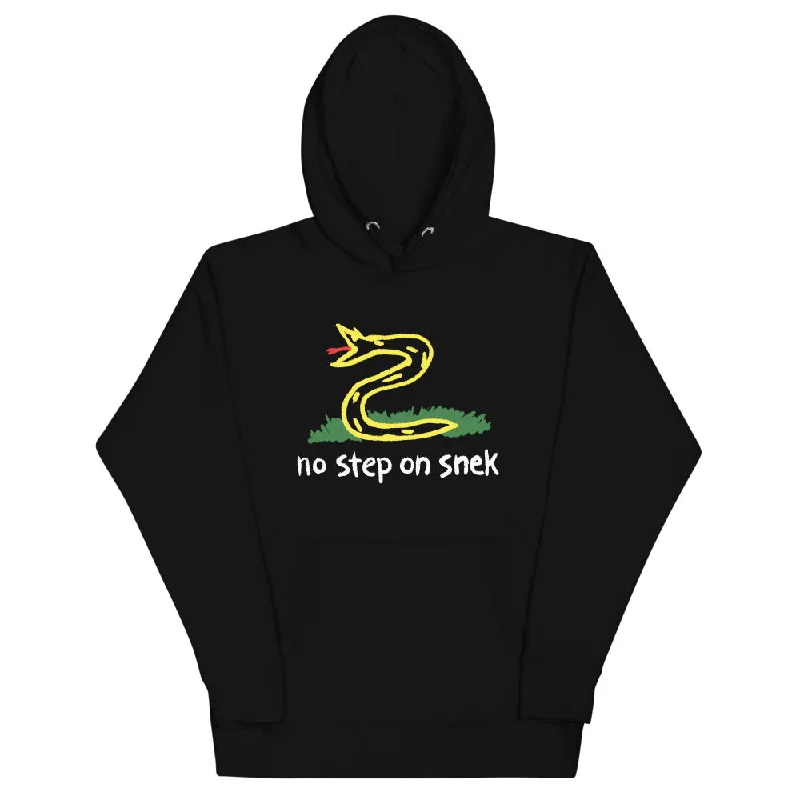 No Step On Snek Unisex Pullover Hoodie Wrist Length Sleeve