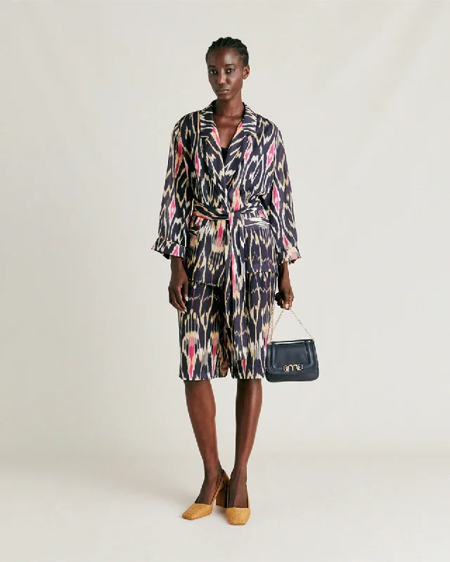 Cristal Jacket in Viscose/Linen Satin Jacket Silk Jacket Chiffon Jacket