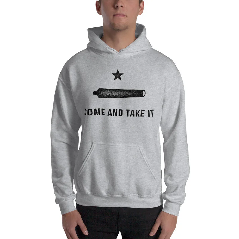 Gonzalez Come and Take It Pullover Hooded Sweatshirt Sheath Sleeve Elegant