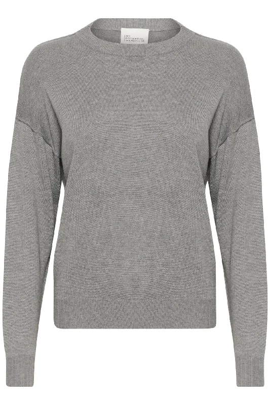 My Essential Wardrobe Emma - Strik pullover Bateau Neck Pullover