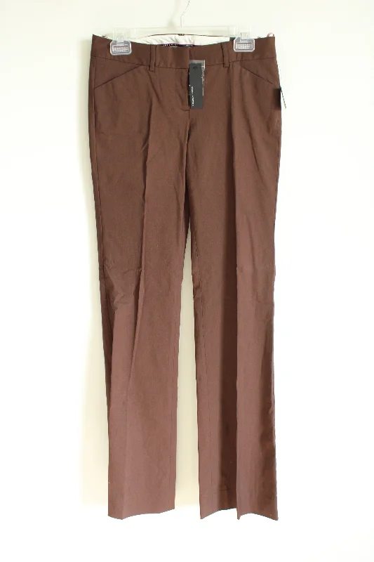 NEW The Limited Stretch Brown Trousers | 4 Long Trousers luxurious high-end