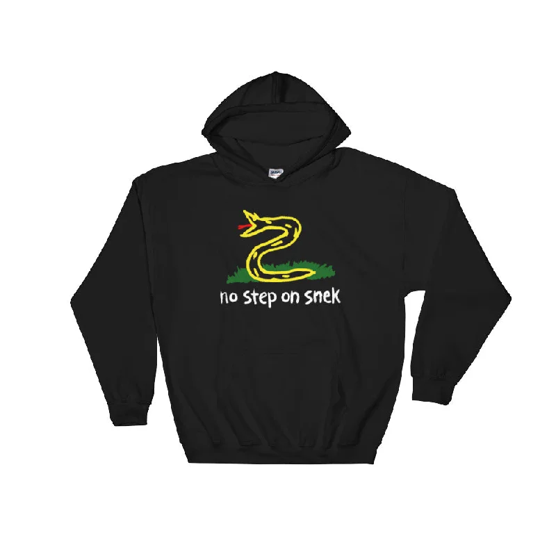 No Step On Snek Standard Pullover Hooded Sweatshirt Turtleneck Warm Pullover