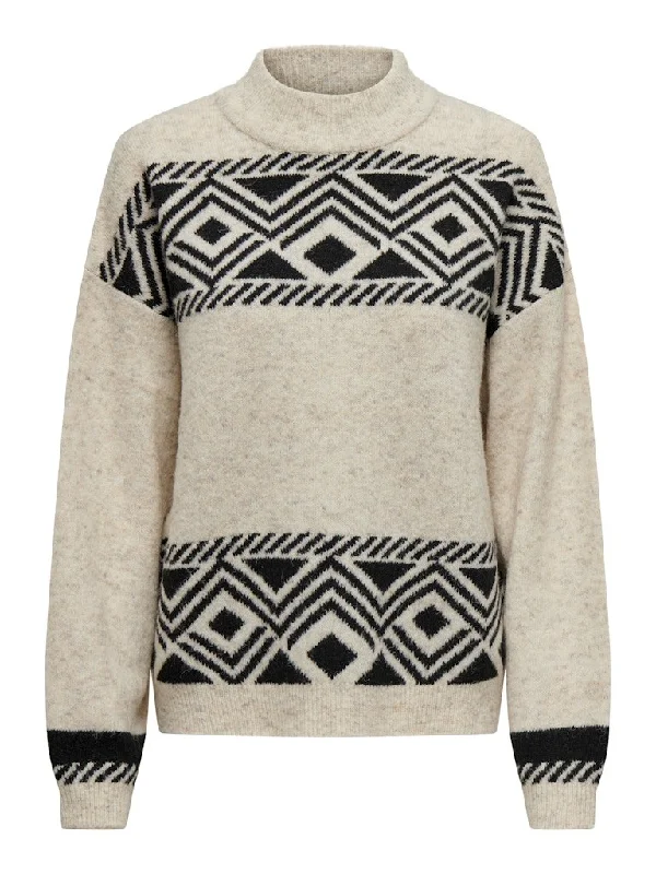 Only Victoria - Strikket pullover Spaghetti Sleeve Top