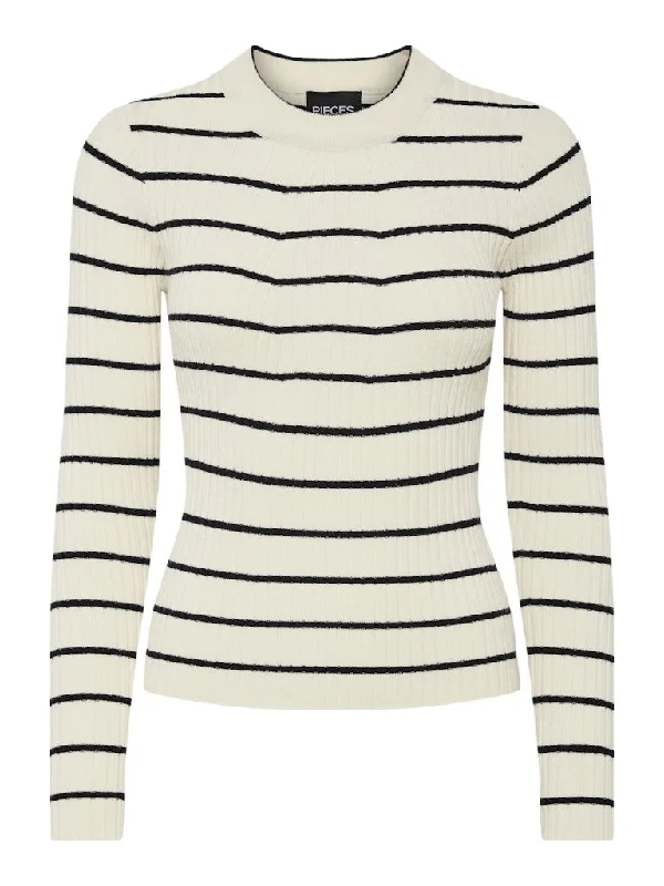 Pieces Crista - Pullover strik Wrist Length Sleeve