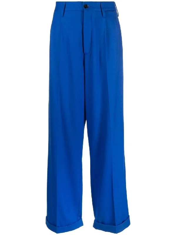 HIGH-WAISTED TAILORED TROUSERS Trousers Harem Relaxed Fit