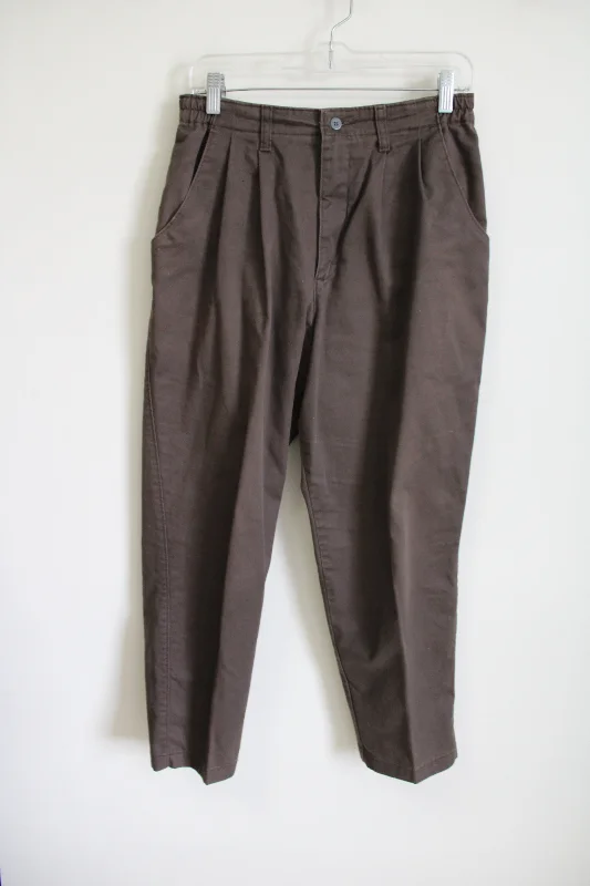 Vintage Lee Brown Trousers | 10 Petite Trousers Leisure Comfortable