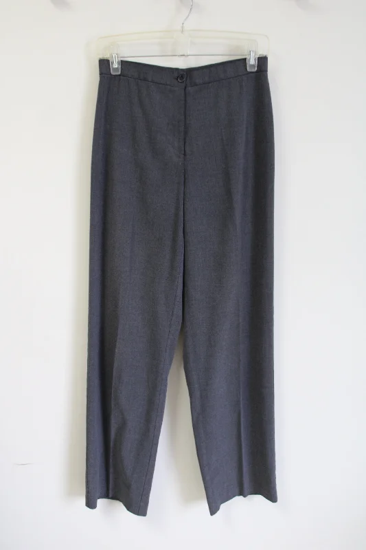 Briggs New York Gray Trouser Pant | 8 Trousers Elastic Waist Soft