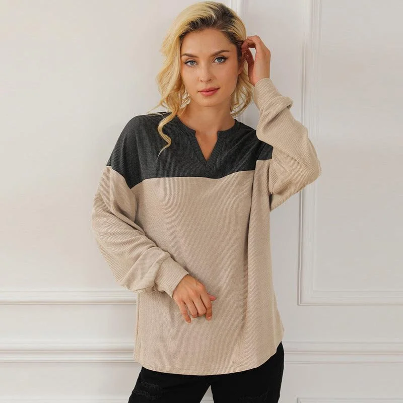 Autumn And Winter Long Sleeve V-neck Pullover European And American Sweater Lapel Neck Sweater Autumn And Winter Long Sleeve V-neck Pullover European And American Sweater Lapel Neck Sweater