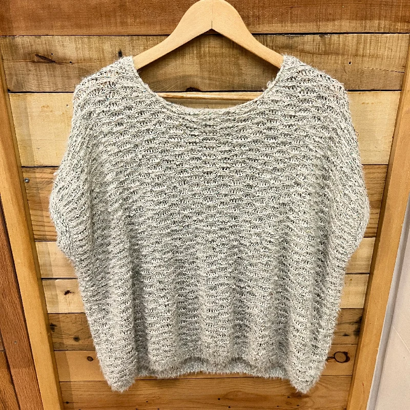 Anthropologie size XS  Women's Sweater Front Pockets Side Pockets Patch Pockets