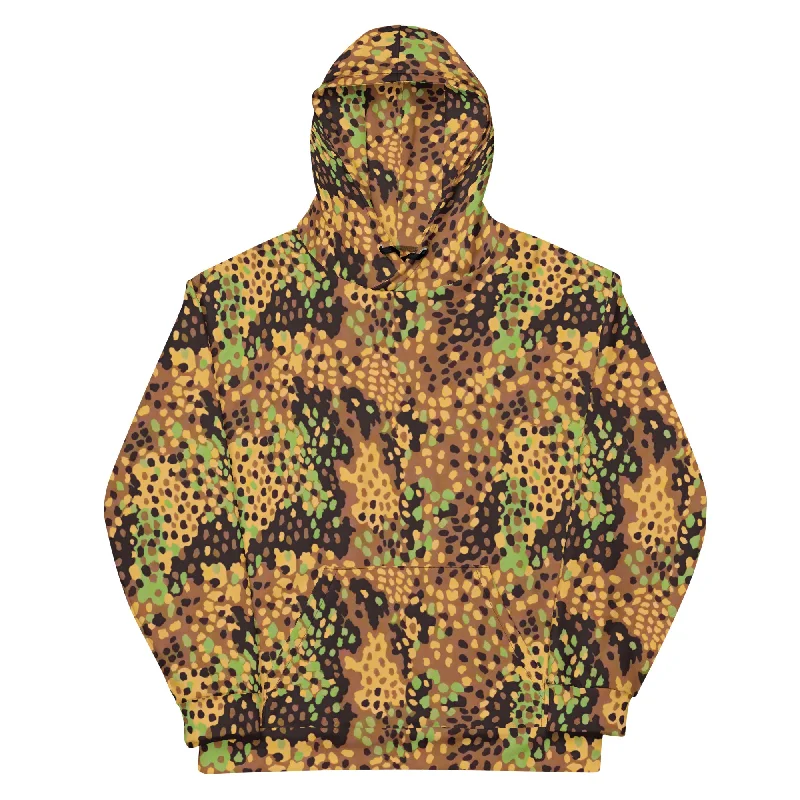 Erbsenmuster WW2 Camouflage Pullover Hoodie Boxy Neck Sweater