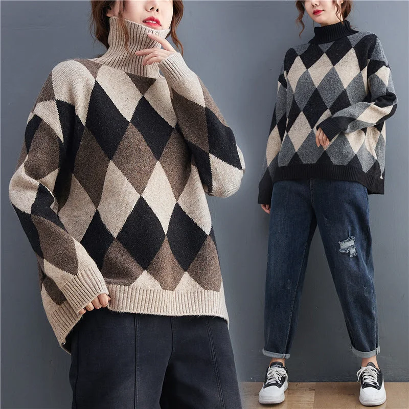 Casual Turtleneck Plus Sizes Women Sweaters Long Sweater Short Sweater Cropped Sweater Casual Turtleneck Plus Sizes Women Sweaters Long Sweater Short Sweater Cropped Sweater