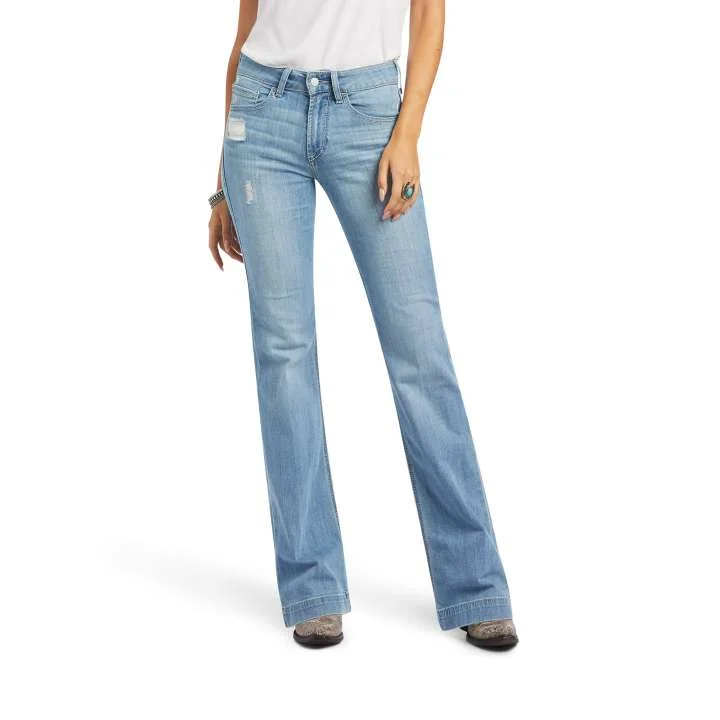 Ariat Ladies Aisha Regular Hi Rise Slim Trouser Trousers stylish modern
