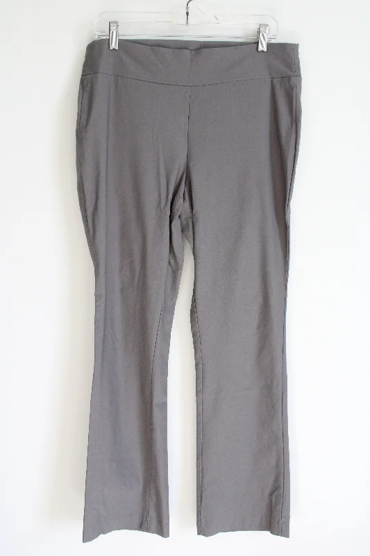 Chadwick's Of Boston Gray Stretch Trouser Pants | 14 Trousers Review Highly